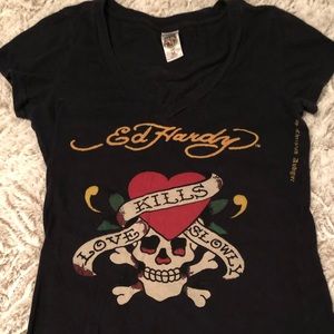 Don Ed Hardy tee women’s OG